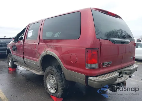 2005 Ford Excursion Eddie Bauer from USA, damaged, VIN 1FMSU45P75ED12851
